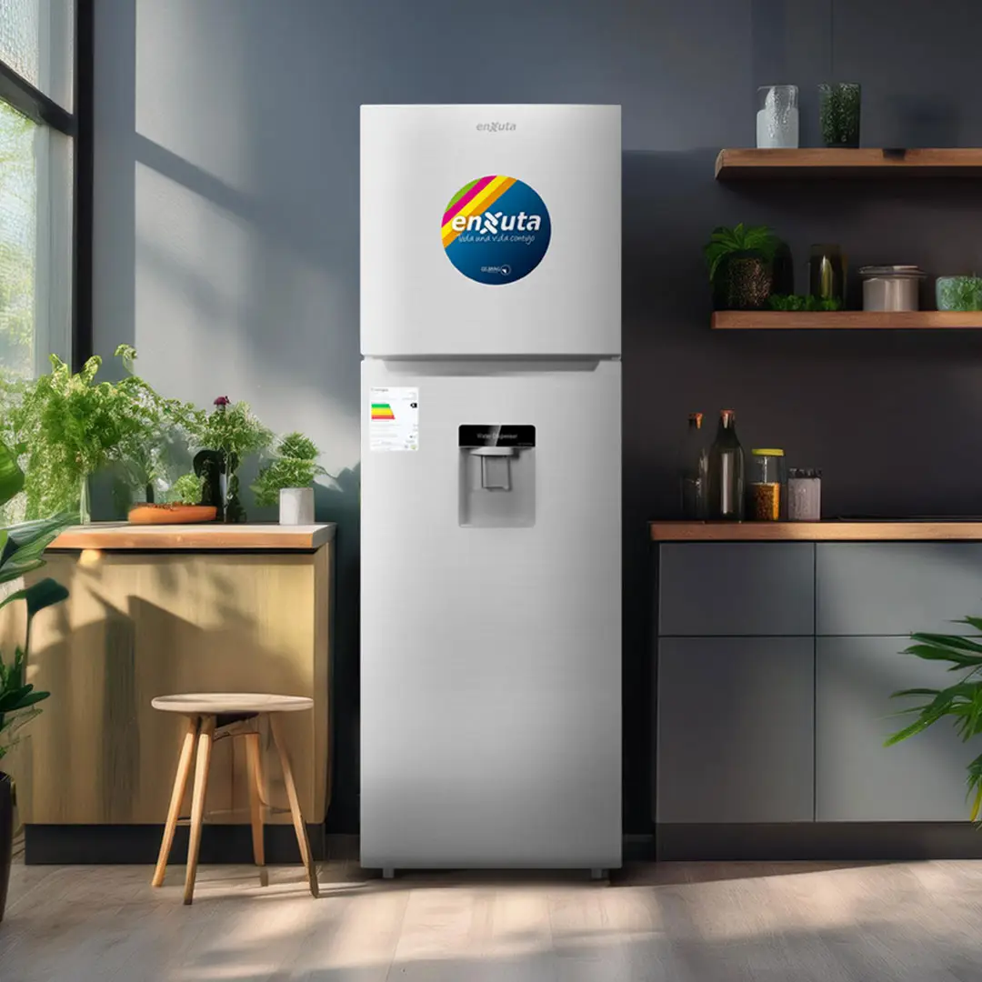 7201_0 REFRIGERADOR ENXUTA 248LTS BL C/DIS F/S RENX275DW1 - Imagen 1