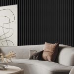 REVESTIMIENTO 2.9M X0.16 PANEL WALL NEGRO LH-4319