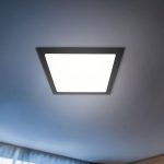 ARTEFACTO LED CUADRADO BORDENEGRO24WLUZFRIA LH4400