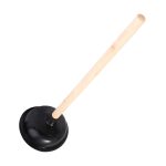 SOPAPA DE GOMA 15 CM CABO DE MADERA LH-1411 - Imagen 2