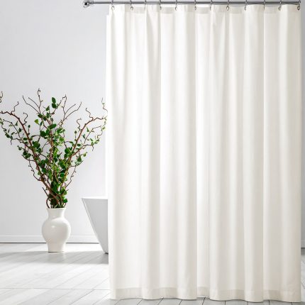 CORTINA DE BAÑO 180X180CM BEIGE  LH-4637
