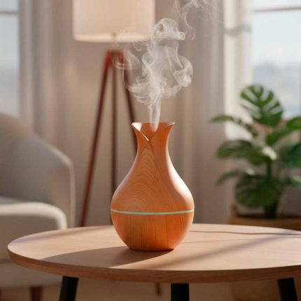 DIFUSOR HUMIDIFICADOR COLOR MADERA LH-4669