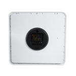 RELOJ CUADRADO BLANCO 32X30 BORDE PLATA LH-4846 - Imagen 5