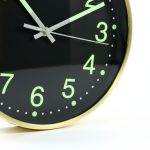RELOJ REDONDO NUMEROS EN FLUORECENTE LH-4848 - Imagen 4