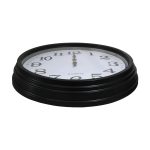 RELOJ REDONDO BORDE NEGRO DE 45CM LH-4849 - Imagen 3