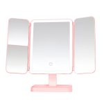 ESPEJO TRIPLE CON AUMENTO Y LED RECARGABLE LH-4850 - Imagen 4