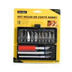 CUTER  13PZ. C/ORGANIZADOR  UYUSTOOLS GBA013 - Imagen 2