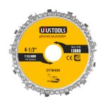 DISCO CORTE MADERA ACERO 4 1/2" UYUSTOOLS DTM413 - Imagen 2