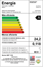 REFRIGERADOR ENXUTA F/SECO 345 LTS INOX RENX1350I1 - Imagen 3