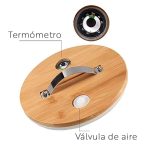 DISPENSADOR 5L DE LIQUIDOS VIDRIO /MADERA LH-3088 - Imagen 3
