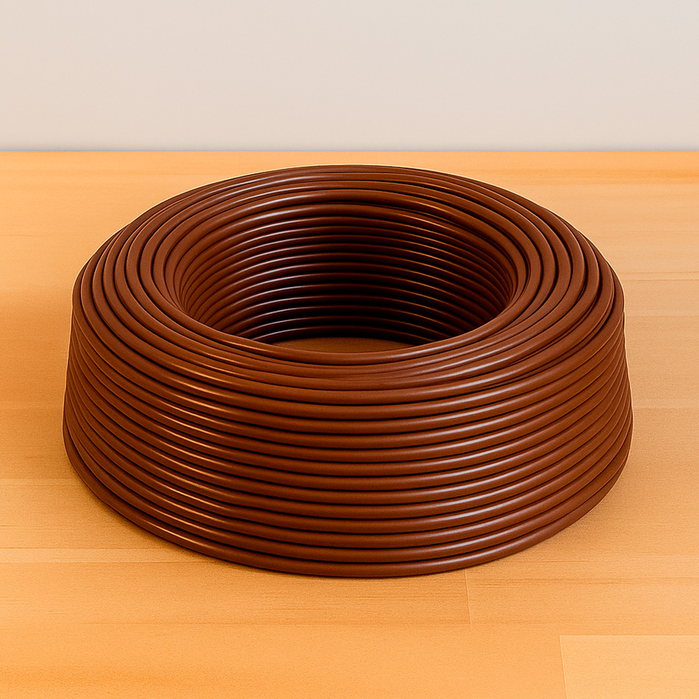 1-31 CABLE 1X1MM 100 METROS MARRON CABLINUR FLCO1M - Imagen 1