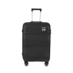 VALIJA RIGIDA C/RUEDAS 20"  NEGRA LH-4415 - Imagen 2