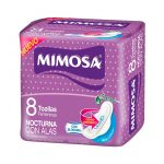 TOALLA FEMENINA MIMOSA NOCTURNA CON ALAS PQ. 8UN - Imagen 2