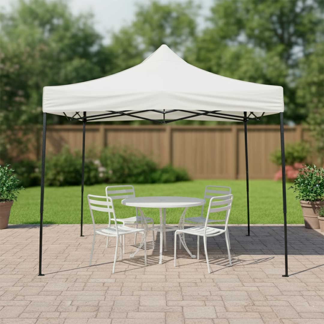 10101.1 GAZEBO 3X3 BLANCO LH-5089 - Imagen 1