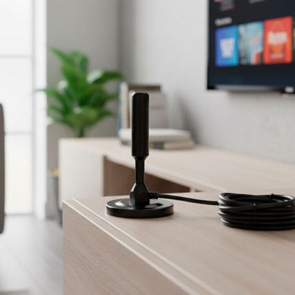 ANTENA HD DE TV DIGITAL C/CABLE 5MTRS HVL23-15