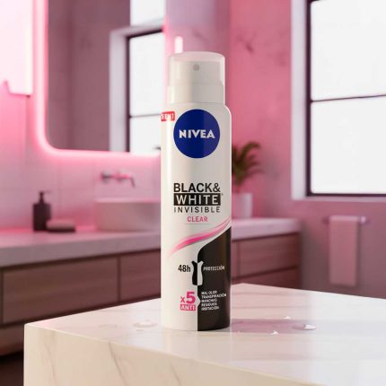 DESODORANTE NIVEA SPRAY B/W INVISIBLE CLEAR 36053