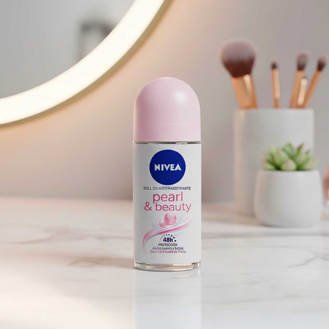 10144.1 DESODORANTE NIVEA ROLL ON PEARL - BEAUTY 36058 - Imagen 1