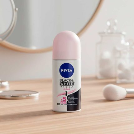 DESODORANTE NIVEA ROLL ON B/W INVISIBLE CLEAR