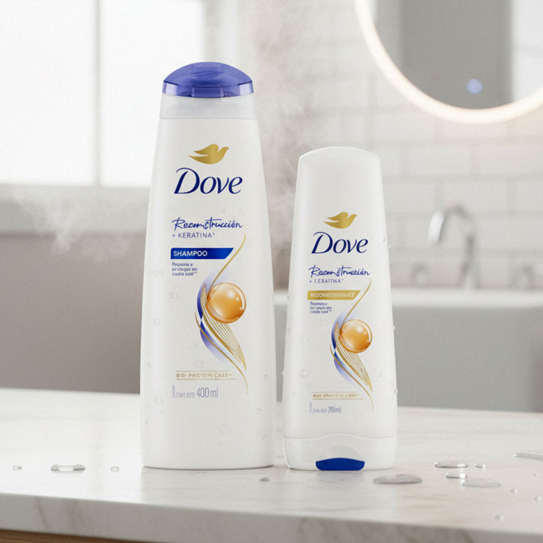 10199_0 PACK DOVE RECONSTRUCCIÓN SHAMPOO400+ACOND.200 - Imagen 1