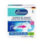 TOALLITAS SUPER BLANCO 6X40GR DR. BECKMANN - Imagen 2