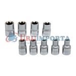 JUEGO DE DADO TORX 1/2” 9PZ E10-E24 UYUS TUX901 - Imagen 7