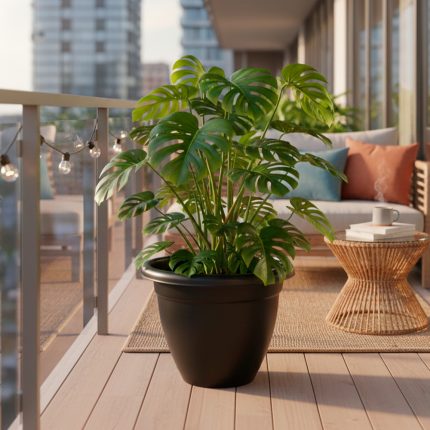 MACETA GIPLAS REDONDA 15,5L MB0443