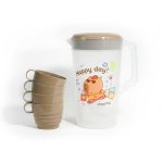 SET JARRA+4VASOS CAPYBARA D/VARIOS GL80842-8 - Imagen 2