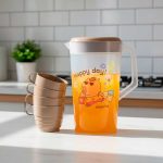 SET JARRA+4VASOS CAPYBARA D/VARIOS GL80842-8