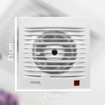 EXTRACTOR 150MM DE AIRE COCINA BANO AIRCOL LH-2022 - Imagen 6
