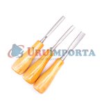 GUBIAS 12 PZ MANGO DE MADERA UYUSTOOLS GBU12M - Imagen 9