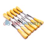 GUBIAS 12 PZ MANGO DE MADERA UYUSTOOLS GBU12M - Imagen 11