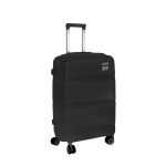 VALIJA RIGIDA C/RUEDAS 20"  NEGRA LH-4415 - Imagen 3