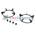 ANAFE 2 HORNALLAS A GAS ENCENDIDO ELECTRICO LH1323 - Imagen 15