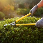 TIJERA DE PODAR 25" MANGO AMARILLO FIJO LH-4804