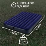 COLCHON INFLABLE 2PLAZA +INFLADOR+ALMOHADA LH-3251 - Imagen 16