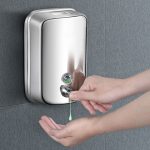 DISPENSADOR 500ML METALICO P/JABON LIQUIDO LH-816 - Imagen 10