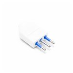FICHA MODULAR 10AMP 3 PATAS BLANCA LED LIFE SL1002 - Imagen 8