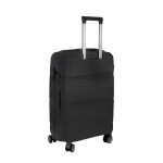 VALIJA RIGIDA C/RUEDAS 20"  NEGRA LH-4415 - Imagen 4