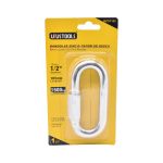BANDOLA DE ZINC 1/2" CERRADA CON ROSCA UYU BZOT102 - Imagen 6