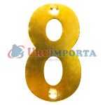 NUMERO 8 METALICO EN BLISTERS LH-1345 - Imagen 6