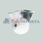 RUEDA BLANCA 1.5" BASE METALICA FIJA LH-1693 - Imagen 6