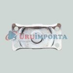 RUEDA BLANCA 2.5" BASE METALICA FIJA LH-1695 - Imagen 10