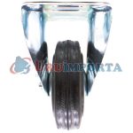 RUEDA COLOR NEGRO 4" BASE METALICA FIJA LH-1687 - Imagen 8