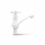 CANILLA LAVATORIO PLAST BLANCA VOLANT CRUZ LH-2206 - Imagen 12