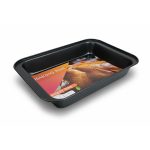 ASADERA RECTANGULAR NEGRA 31X22CM F5-3222 - Imagen 2