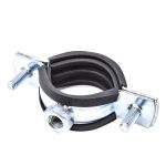 ABRAZADERA METALICA 1 1/4" CON GOMA LH-2257 - Imagen 2