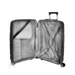 VALIJA RIGIDA C/RUEDAS 20"  NEGRA LH-4415 - Imagen 5