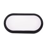 TORTUGA LED 8W NEGRA OVALADA CALIDA 3000K LH-2766 - Imagen 9