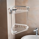 ESQUINERO DOBLE TRIANGULAR P/DUCHA METALICO LH2402 - Imagen 2