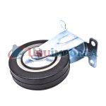 RUEDA FIJA 4" DE GOMA-METAL LH-2467 - Imagen 5